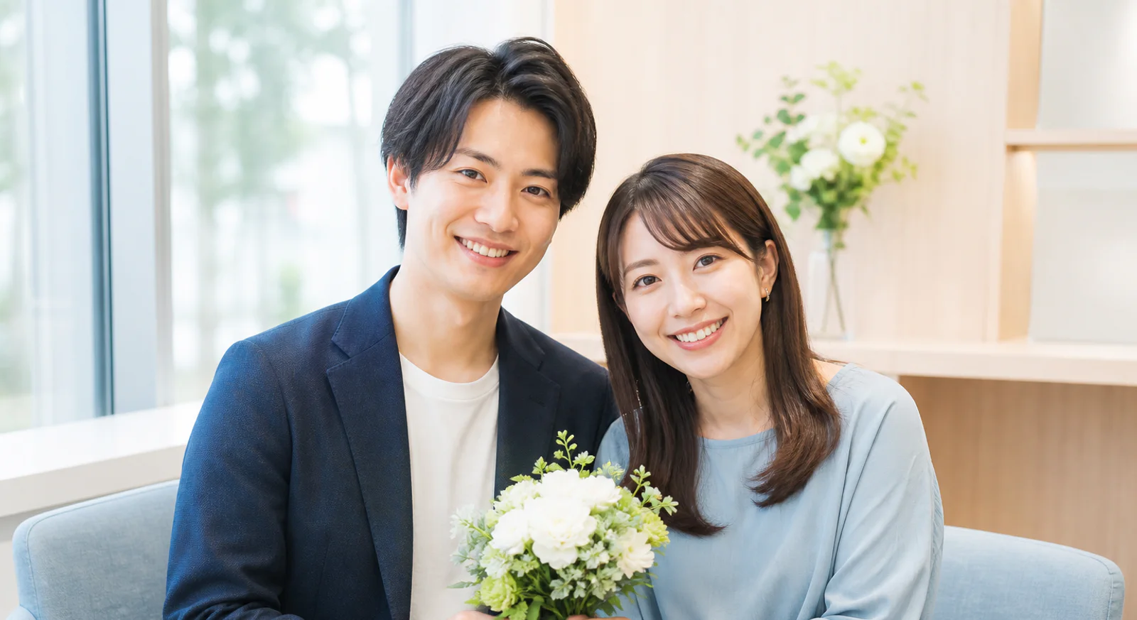 ご成婚を迎えた二人の晴れやかな様子
